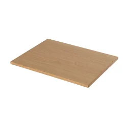 GoodHome Plan de toilette Avela placage chêne 60 cm