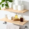 GoodHome Plan de toilette Talland 80 cm* Plan De Travail Buanderie|Plan De Travail Salle De Bains