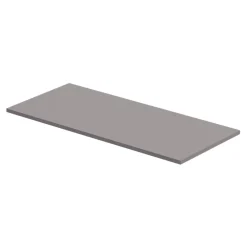 GoodHome Plan de toilette L.100 x l.45 x ép.1,8 cm, beige cachemire, Kentia* Plan De Travail Buanderie|Plan De Travail Salle De Bains