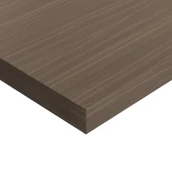 GoodHome Plan de toilette L.140 x l.45 x ép.1,8 cm effet noyer Kentia