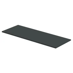 GoodHome Plan de toilette L.120 x l.45 x ép.18 cm vert forêt mat Kentia
