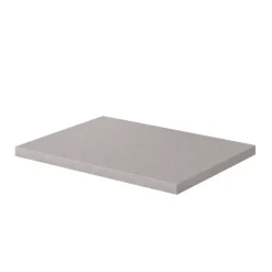 GoodHome Plan de toilette L.60 x l.45 x ép.2 cm, effet granite gris, Cadélia* Plan De Travail Buanderie|Plan De Travail Salle De Bains