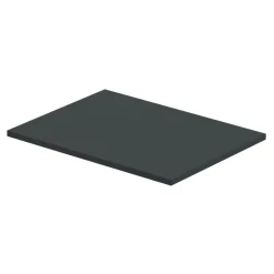 GoodHome Plan de toilette L.60 x l.45 x ép.1,8 cm, vert forêt, Kentia