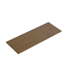 GoodHome Plan de toilette placage chêne L.120 x 45 cm Kabayan