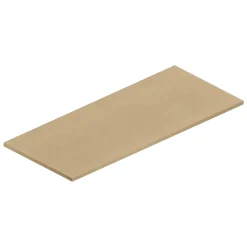 Ipiemme SRL Plan de toilette plaqué chêne miel L.120 x l.51,5 x ép.2 cm, Pura+