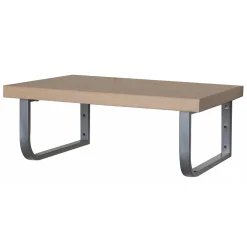 Mob-In Plan de toilette suspendu seul - WILL - 60 cm - Ep. 3,8 cm* Etagère Salle De Bains