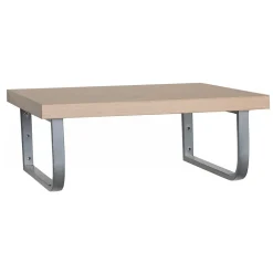 Mob-In Plan de toilette suspendu seul - WILL - 60 cm - Ep. 3,8 cm* Etagère Salle De Bains