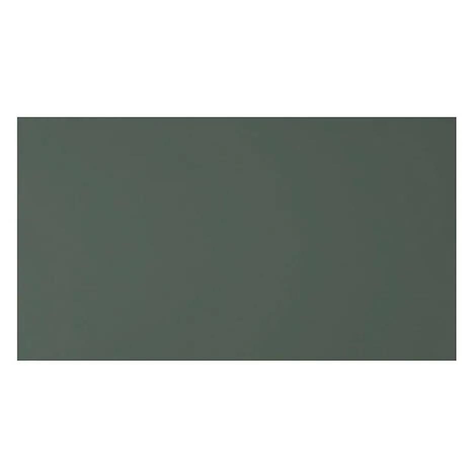 GoodHome Plan de toilette vert mat L.80,4 x l.45,2 x ép.2,8 cm, Perma