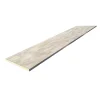 Wood&Sens Plan de travail bois massif Hévéa lamellé abouté L.250 x P.65 cm, Ep.26 mm