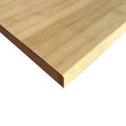 Wood&Sens Plan de travail bois massif Bambou Naturel lamellé collé L.250 X P.65 cm, Ep. 36 mm