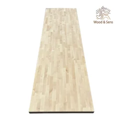 Wood&Sens Plan de travail bouleau, L.2,5 m x l.65 cm, Ep.3,6 cm* Plan De Travail Buanderie