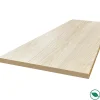 Forestea Plan de travail ilot central stratifié HPL chêne clair 1600 x 900 x 38 mm