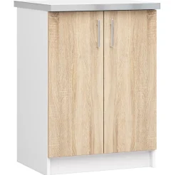 Akord Furniture Factory Plan de travail pour la cuisine AKORD S60 LIMA Blanc 60 cm couleur Blanc 60x54x3,2 cm
