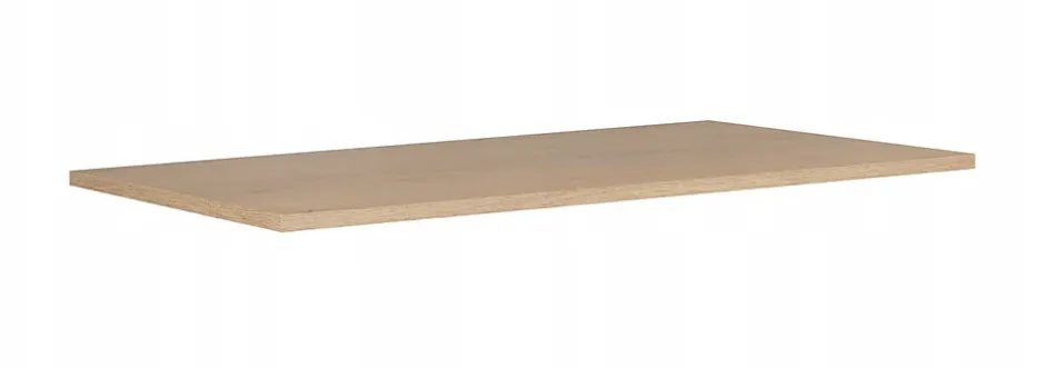 Furnidea Plan de travail pour meuble de salle de bain SIMPLE en chêne clair 60 cm