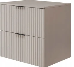Furnidea Plan de travail pour meuble de salle de bain VENA FLOW cachemire mat 60 cm* Plan De Travail Salle De Bains