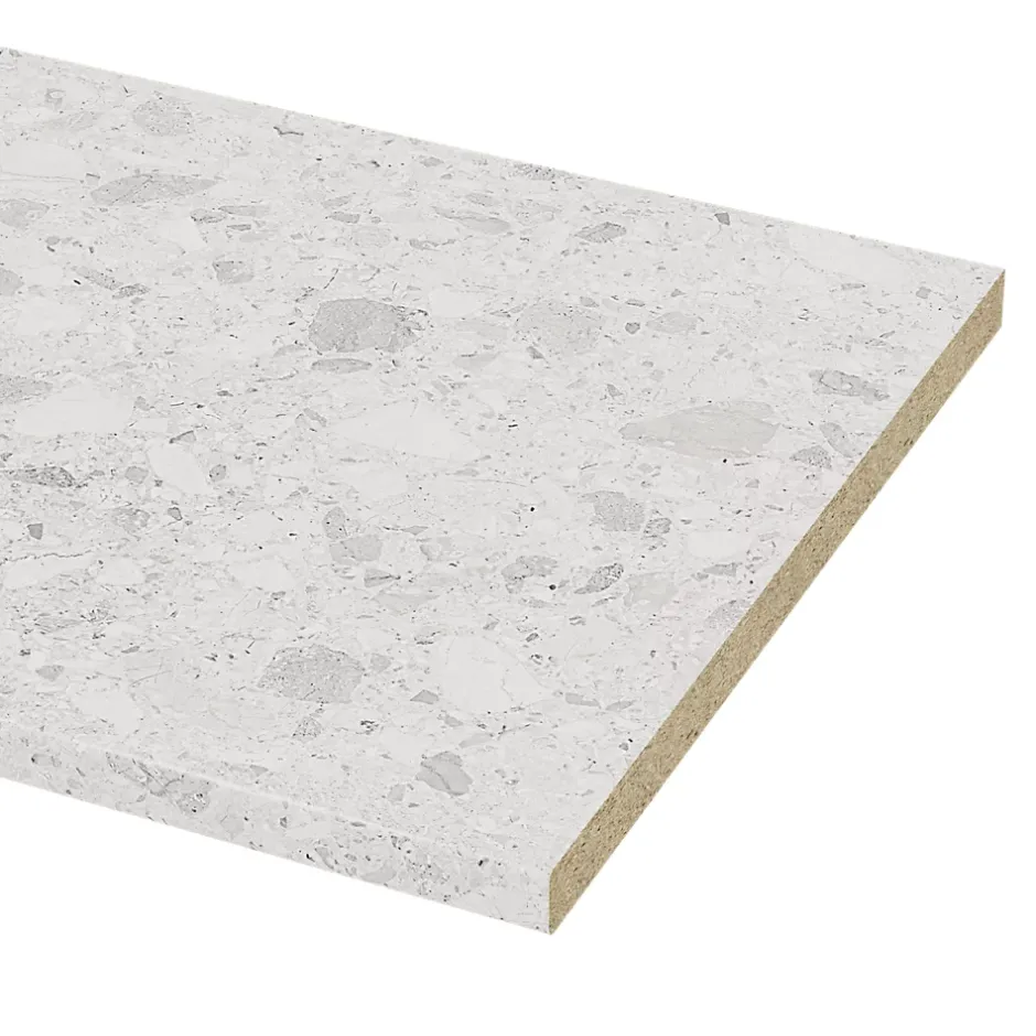 GoodHome Plan de travail stratifié ceppo gris Berberis L.300 x l.62 x Ép.3,8 cm* Plan De Travail Buanderie