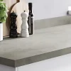 GoodHome Plan de travail stratifié gris effet béton L.300 x l.62 x ép.3,8 cm, Kala* Plan De Travail Buanderie