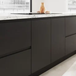 GoodHome Plan de travail stratifié aspect quartzite Berberis L.300 x Ép.3,8 cm