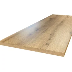 Forestea Plan de travail stratifié HPL chêne 2000 x 650 x 38 mm