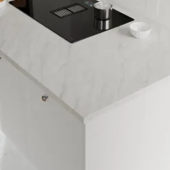 GoodHome Plan de travail stratifié effet soft quartz Kala L.300 x Ép.3,8 cm* Plan De Travail Buanderie