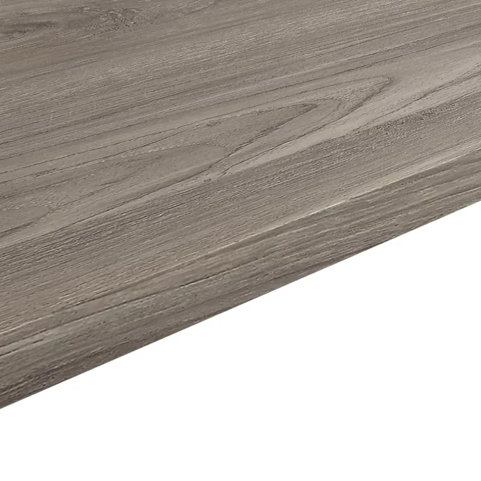 GoodHome Plan de travail stratifié effet bois grège Kala L.300 x Ép.3,8 cm