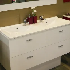 Cuisibane Plan double vasque design 140 cm RESILOGE