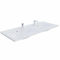 Cuisibane Plan double vasque design 120 cm RESILOGE* Plan Double Vasque