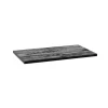 Naturel Plan Stilla 80x2,5x46 cm noir (STILLAF08007)* Plan De Travail Salle De Bains