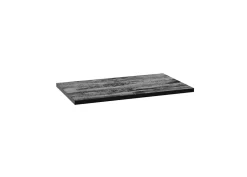 Naturel Plan Stilla 80x2,5x46 cm noir (STILLAF08007)* Plan De Travail Salle De Bains