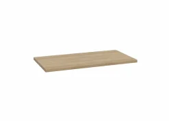 Naturel Plan Stilla 90x2,5x46 cm marron (STILLAF09001)* Plan De Travail Salle De Bains