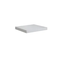 Kiamami Valentina Plan Pour Lavabo À Poser 60X50 Cm Blanc Brossé - Valentina