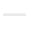 Stellameuble Plan pour vasque blanc mat 160cm Iconic White* Plan De Travail Salle De Bains