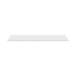 Stellameuble Plan pour vasque blanc mat 160cm Iconic White* Plan De Travail Salle De Bains