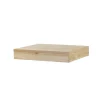 Wilson Plan salle de bain suspendu 60 cm Chêne naturel - Monica