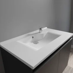 Cuisibane Plan simple vasque design RESILOGE - 80 cm