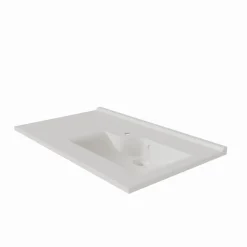 Cuisibane Plan simple vasque déportée à droite RESILOGE - 90 cm