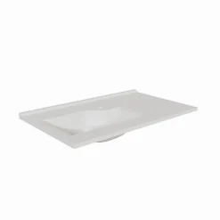 Cuisibane Plan simple vasque déportée à gauche RESILOGE - 90 cm* Plan Simple Vasque
