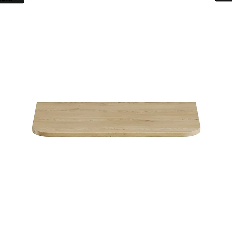 Otitec Plan vasque - H.2 x L.80 x P.45 - OLIVE - Chêne* Plan Simple Vasque