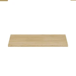 Otitec Plan vasque - L.80 x H.2 x P.46,5 cm - CREMA* Plan Vasque Lave-Mains