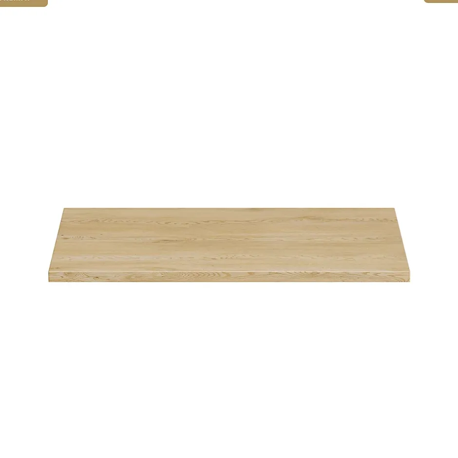 Otitec Plan vasque - L.80 x H.2 x P.46,5 cm - CREMA* Plan Vasque Lave-Mains