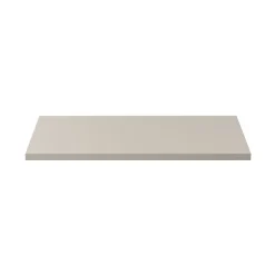 Meublorama Plan vasque BELLA 80 cm Coloris marron congo Finition mate pour meuble suspendu