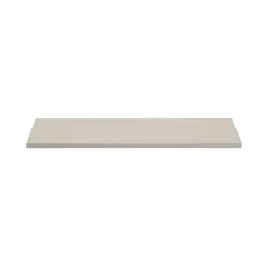 Meublorama Plan vasque BELLA 120 cm Coloris marron congo Finition mate pour meuble suspendu* Plan Double Vasque