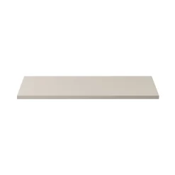 Meublorama Plan vasque BRAZZA 100 cm Coloris marron congo MDF & PVC À poser