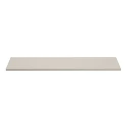 Meublorama Plan vasque BRAZZA 140 cm Coloris marron congo MDF & PVC À poser* Plan Double Vasque