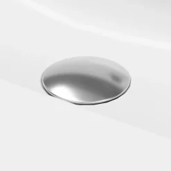 GoodHome Plan vasque double l.120,6 x H.12,3 x P.45,2 cm, en céramique blanche, levanna* Plan Double Vasque