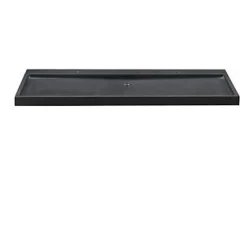 Plan vasque en pierre noire 140 cm, Cooke & Lewis Harmon