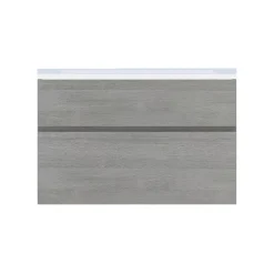 Cooke & Lewis Plan vasque faible profondeur l.90 cm blanc en résine, Calao* Plan Simple Vasque