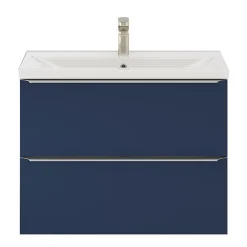 GoodHome Plan vasque faible profondeur blanc Nira 80 cm* Plan Simple Vasque