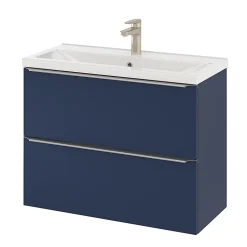 GoodHome Plan vasque faible profondeur blanc Nira 80 cm* Plan Simple Vasque
