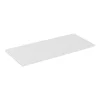 Meublorama Plan vasque ICON 100 cm Finition blanc alpin mat Accessoire pour meuble sous vasque